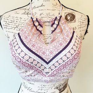 Like new Athleta halter swim top S